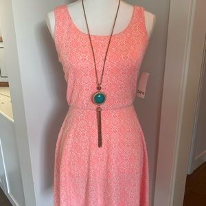 NWT Neon pink dress